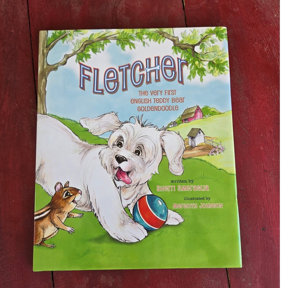 Fletcher The Very First Goldendoodle Book Hardcover Dust Jacket 2013